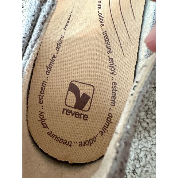 REVERE | Osaka Champagne Angle Leather Mary Jane Shoes | Women’s Size 10 - Picture 5 of 7